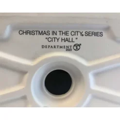 Department 56 City Hall< Christmas In The City