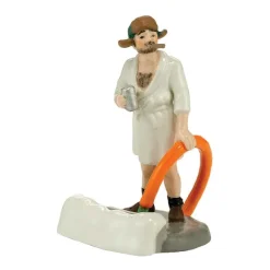 Department 56 Cousin Eddie In The Morning< Original Snow Village
