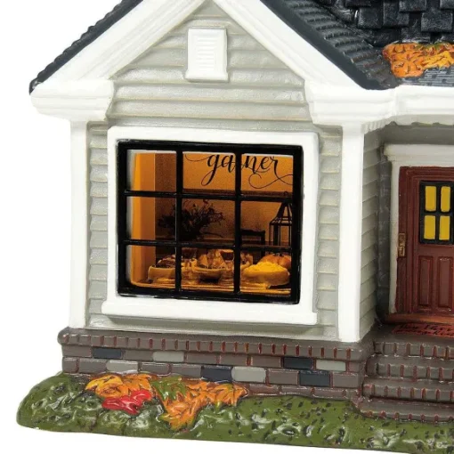 Department 56 Fe Gather 'Round For Thanksgiv< Snow Village Halloween