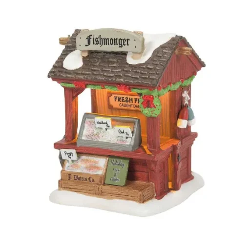 Department 56 Fishmonger< Dickens Village
