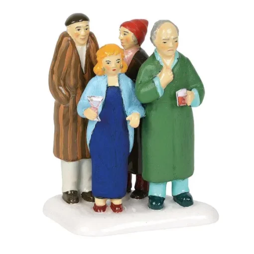 Department 56 Freezing Our Baguettes Off< Original Snow Village