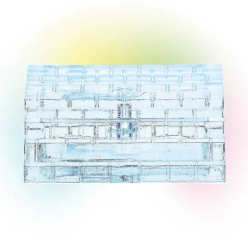 Department 56 Lit Ice Castle Steps< Village Accessories