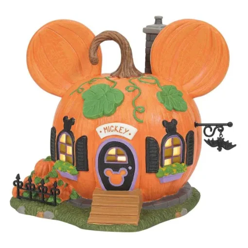 Department 56 Mickey's Pumpkintown House< Disney Village