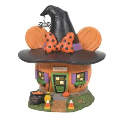 Department 56 Minnie's Pumpkintown House< Disney Village