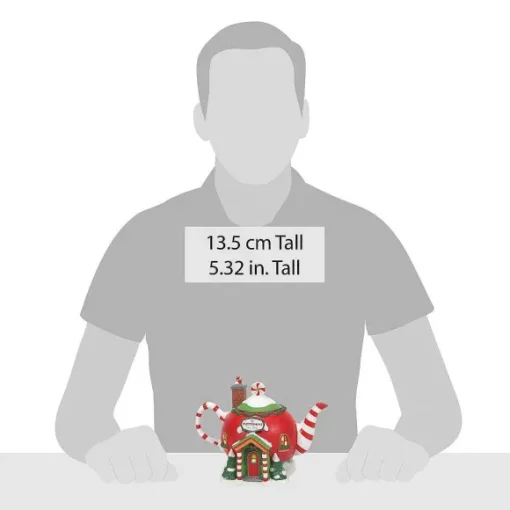 Department 56 Peppermint Tea Shop< North Pole Series