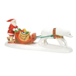 Department 56 Santa Comes To Town 2023< Original Snow Village