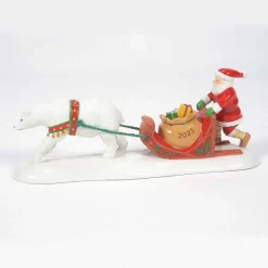Department 56 Santa Comes To Town 2023< Original Snow Village