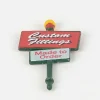 Department 56 Santa's Chair Works Custom Fittings Post Sign (To The Right Of Front Door)< Replacement Parts