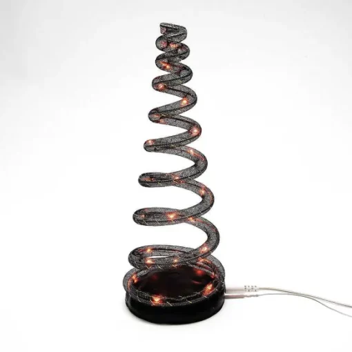 Department 56 Spiralight Led Tree Orange< Village Halloween Accessories