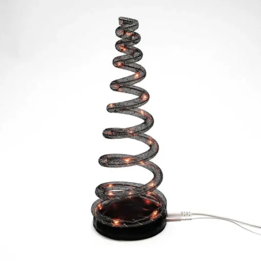 Department 56 Spiralight Led Tree Orange< Village Halloween Accessories