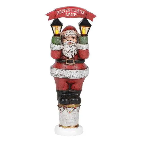 Department 56 Vintage Santa Street Light< Village Accessories