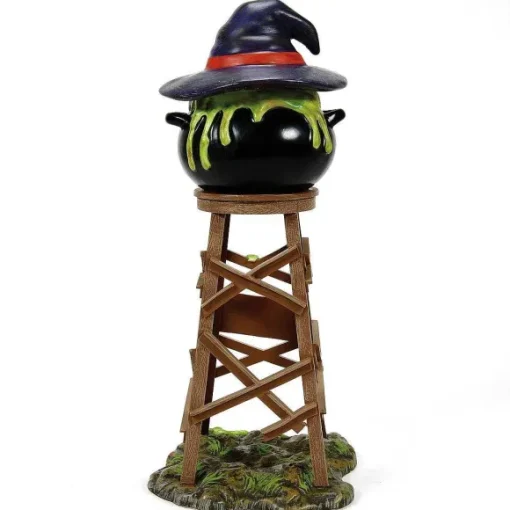 Department 56 Witch Hollow Watertower< Snow Village Halloween