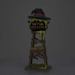 Department 56 Witch Hollow Watertower< Snow Village Halloween