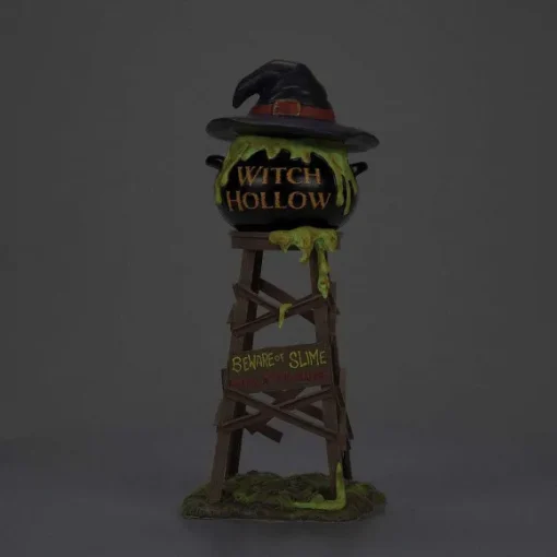 Department 56 Witch Hollow Watertower< Snow Village Halloween